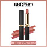 L'Oréal Paris Color Riche Intense Volume Matte Ruj - 550 Nude Unapologetic
