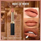 L'Oréal Paris Color Riche Intense Volume Matte Ruj - 505 Nude Resilient