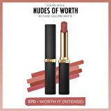 L'Oréal Paris Color Riche Intense Volume Matte Ruj - 570 Worth It (Intense)