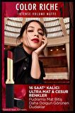 L'Oréal Paris Color Riche Intense Volume Matte Ruj - 346 Rouge Determination