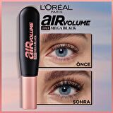 L'Oréal Paris Air Mega Volume Maskara - 30 Saate Kadar Kalıcı - Ekstra Siyah