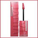 Maybelline New York Super Stay Vinyl Ink Uzun Süre Kalıcı Likit Parlak Ruj 160 Sultry
