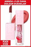Lifter Plump Dudak Parlatıcısı- 005 Peach Fever Çantalı Makyaj Seti