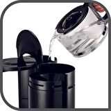 Tefal CM1218 Uno Solo Siyah Filtre Kahve Makinesi