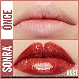 Maybelline Sky High Dev Limitsiz Kirpikler-Işıltılı Dolgun Dudaklar Makya Seti 016 Rust
