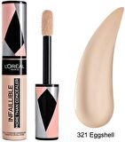 L'Oréal Paris Infaillible Tüm Yüze Uygulanabilir Kapatıcı 321 Eggshell