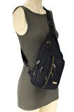 Seventeen 3473 Tek Omuz Askılı Polyester Sırt - Göğüs Çantası - Body Bag