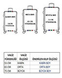 My Saraciye 118 İstanbul 2 VALİZ / BAVUL KILIFI - 118 İstanbul 2