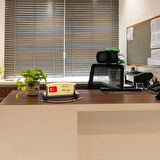 Kişiye Özel Türk Bayraklı Masa İsimliği – Ahşap Şık Tasarım