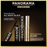L'Oréal Paris Panorama Hacim Veren Maskara All Night Black - Siyah
