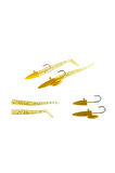 Micro Sandeel Kit 04 Gold Silikon Yem