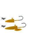 Micro Sandeel Kit 04 Gold Silikon Yem