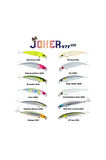 Joker 97mm 12.6gr Ssr Floating Maket Balık 030 Pink Head Shiny