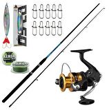 Shimano FX 4000 Okuma G-Power 240 Cm 15-40 Gr Spin Olta Seti