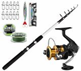 Shimano FX C3000 Dam Nova 240Cm 20-40Gr Tele Spin Olta Seti