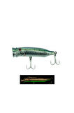 Salt Popper 70mm 9.5gr Su Üstü Maket Balık 041 Moon Red Head