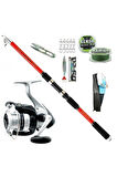 Sweepfire 300cm 20-60 gr Strikeforce 4000 Tele Spin Olta Takımı Seti