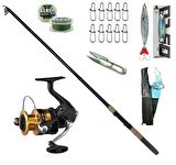 Shimano FX4000 Remixon Sapphıre 270cm 10-40gr Spin Olta Takımı Seti