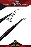 Master 240cm 7-35 gr Tele Spin Olta Kamışı