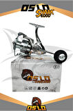 Shark 6000 Metal Kafa 5+1 Bilye Olta Makinası