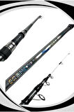 Oslo Crome Surf 420cm 70-250gr Okuma Wave-X 8000 8X Tam Takım Surf Olta Seti