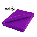 Mor Keçe A4 2 mm 20x30 cm 5 li 1 Paket Okul Kreş Etkinlik