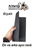 Siyah Fon Kartonu 50x70 cm 120 Gr 10 Adet 50*70 Fon Kartonu Hamurundan Boyama Orjinal Tam Siyah Renk