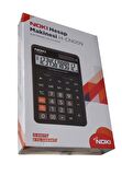Hesap Makinesi Siyah H-Cn009 Noki 11.5X18 Cm 1 Adet 12 Haneli Orta Boy Okul Ofis Büro Hesap Makinesi