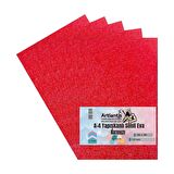 Yapışkanlı Simli Eva A4 20x30 5 Adet 1 Paket Hobi Okul Öncesi Kreş Anasınıfı Eva Yapışkanlı Simli 20*30