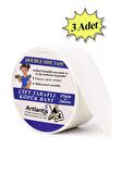 Çift Taraflı Bant Köpük Bant 45mm x 2mt 3 Adet Çerçeve Tablo Halı Yapıştırma Bandı İç Ve Dış Mekan Süper Güçlü Köpük Bant