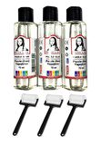 Puzzle Yapıştırıcı 70 ml 3 Adet ve Silindir Sünger Fırça 3 Adet Monalisa Pazıl Yapıştırıcısı