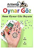 Oynar Göz Siyah 8 mm 150 li 1 Paket Oynayan Göz 8mm Hobi Tasarım Anasınıfı Kreş Etkinlik Elişi 