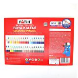 36 lı Kuru Boya Karton Kutulu 1 Adet 36 Renk Boya Kalemi Karton Kutuda Kuruboya Kalemi