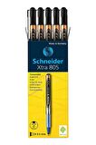 Siyah Pilot Kalem İğne Uçlu 0.5 mm Xtra 805 1 Adet Siyah Mürekkepli Pillot Roller Kalem 0,5 mm