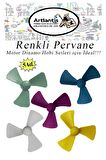 Deney Pervanesi Renkli 5 Adet Dc Motor Dinamo Uyumlu Pervane 3 Kanatlı Pervane Deney Eğitim Pervanesi