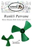 Deney Pervanesi Renkli 10 Adet Dc Motor Dinamo Uyumlu Pervane 3 Kanatlı Pervane Deney Eğitim Pervanesi