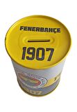 Fenerbahçe Metal Kumbara Orta Boy Orjinal Lisanslı 1 Adet FB Kumbara Taraftar Kumbara Sarı Kanarya 12x9 cm