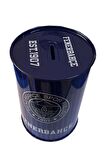 Fenerbahçe Metal Kumbara Orta Boy Orjinal Lisanslı 1 Adet FB Kumbara Taraftar Kumbara Sarı Kanarya 11x15.5 cm