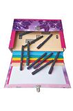 Saplı Klasör Figürlü 1 Adet Kulplu Klasör 32x24x7 cm Okul Öğrenci Klasörü Saplı Çanta Saplı Dosya 
