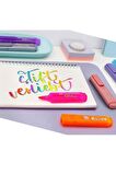 Fosforlu Kalem 8 Li 1 Paket Textliner Fosforlu Canlı Renkler Kesik Uçlu İşaretleme Kalemi Sarı Yeşil Turuncu Kırmızı Pembe Mor Mavi
