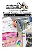 Saçlarında Soru İşaretleri Sevim Ak 173 Sayfa Karton Kapak 1 Adet Fosforlu Transparan Kitap Ayraç 1 Paket