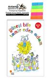 Güneşi Bile Tamir Eden Adam Behiç Ak 67 Sayfa Karton Kapak 1 Adet Fosforlu Transparan Kitap Ayraç 1 Paket