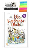 Pat Karikatür Okulu Adam Behiç Ak 88 Sayfa Karton Kapak 1 Adet Fosforlu Transparan Kitap Ayraç 1 Paket