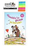 Alladdinin Geveze Su Boruları Behiç Ak 75 Sayfa Karton Kapak 1 Adet Fosforlu Transparan Kitap Ayraç 1 Paket