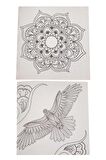 Aşk İle Boya Büyüklere Boyama Kitabı Fatih 24 Renk Kuru Boya 1 Adet Ema Boyama Kitabı Büyükler İçin Mandala Yaratıcı Boyama