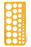 Daire Şablonu Büyük Cetvelli 1-36 Mm 1 Adet Arlantis  24 cm Cetvelli Teknik Çizim Daire Cetveli