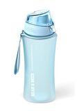 Bear & Deer Buzlu Mavi Otomatik Kapak Detoks Filitreli Matara 660 ml 1 Adet