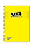 Defter A4 Spiralli 72 Yaprak Düz A4 Siparalli Defter Telli Defter 72 Yaprak Düz