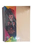 7+3 Ayraçlı Defter 10 Konulu 300 Yaprak 1 Adet 7 Kareli 3 Çizgili Spralli Plastik Kapak Seperatörlü