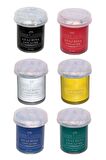 Guaj Boya 6 Renk x 15 Ml Su Bazlı Şişe 1 Paket Faber Guaj Boya Seti Şişe İçerisinde 6 lı Okul Hobi